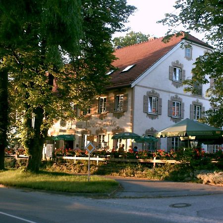 Gasthaus Zur Moosmuehle Huglfing Exterior foto