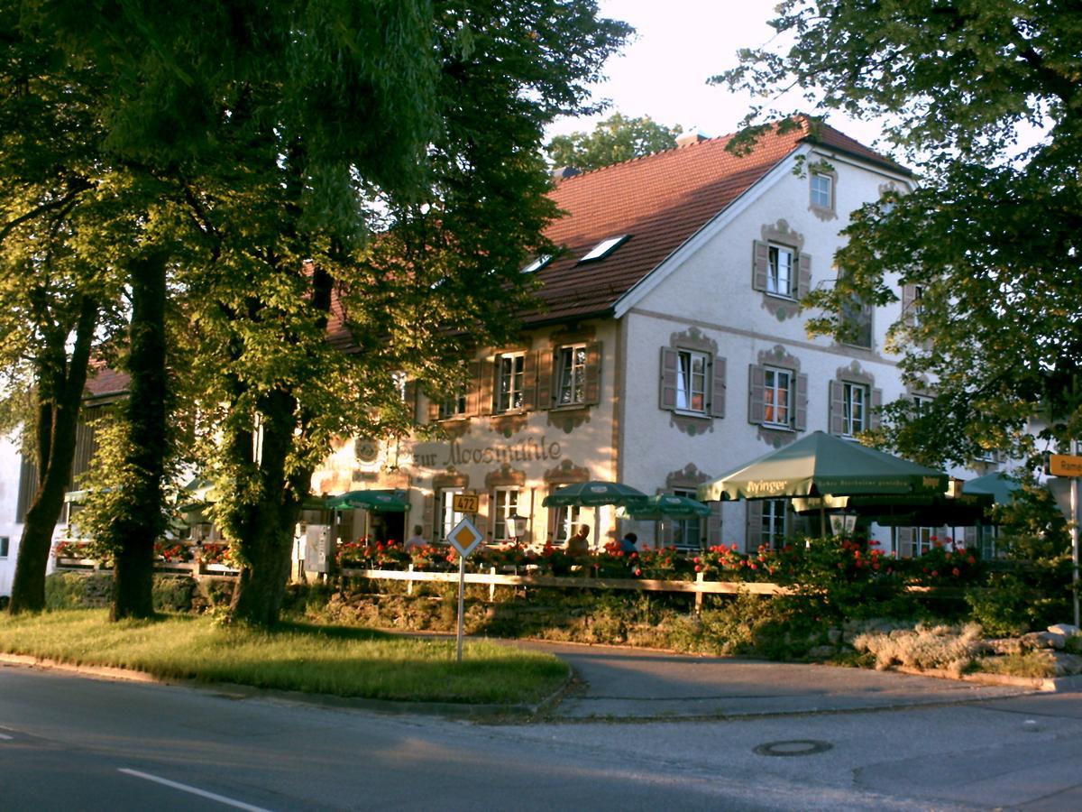 Gasthaus Zur Moosmuehle Huglfing Exterior foto